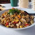 Salade de poulet au maïs