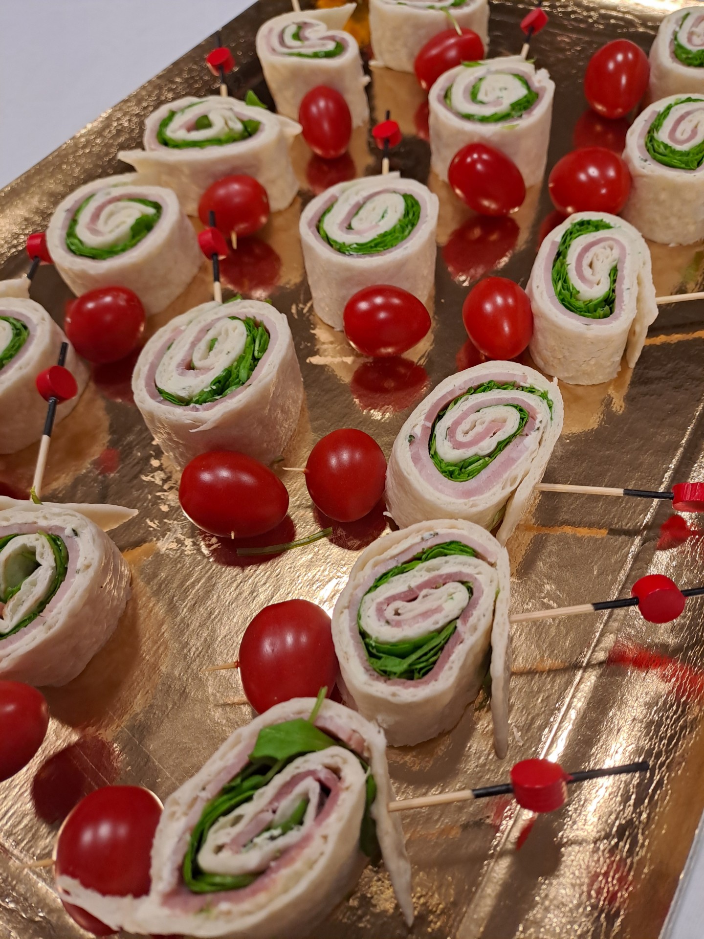 Wrap jambon roquette