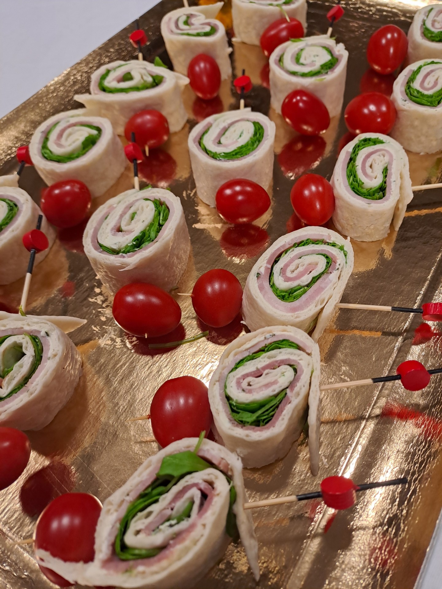 Wrap jambon blanc roquette