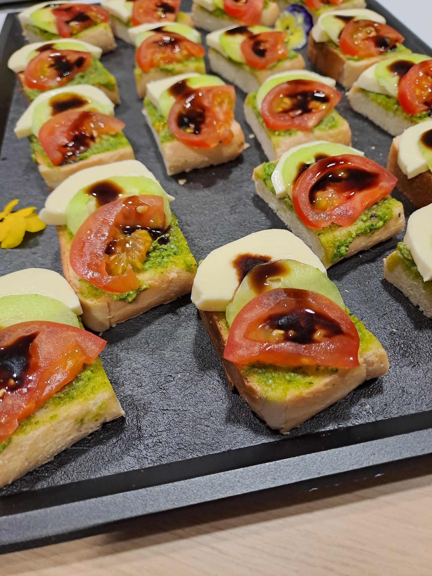 Bruschetta tomate burratina