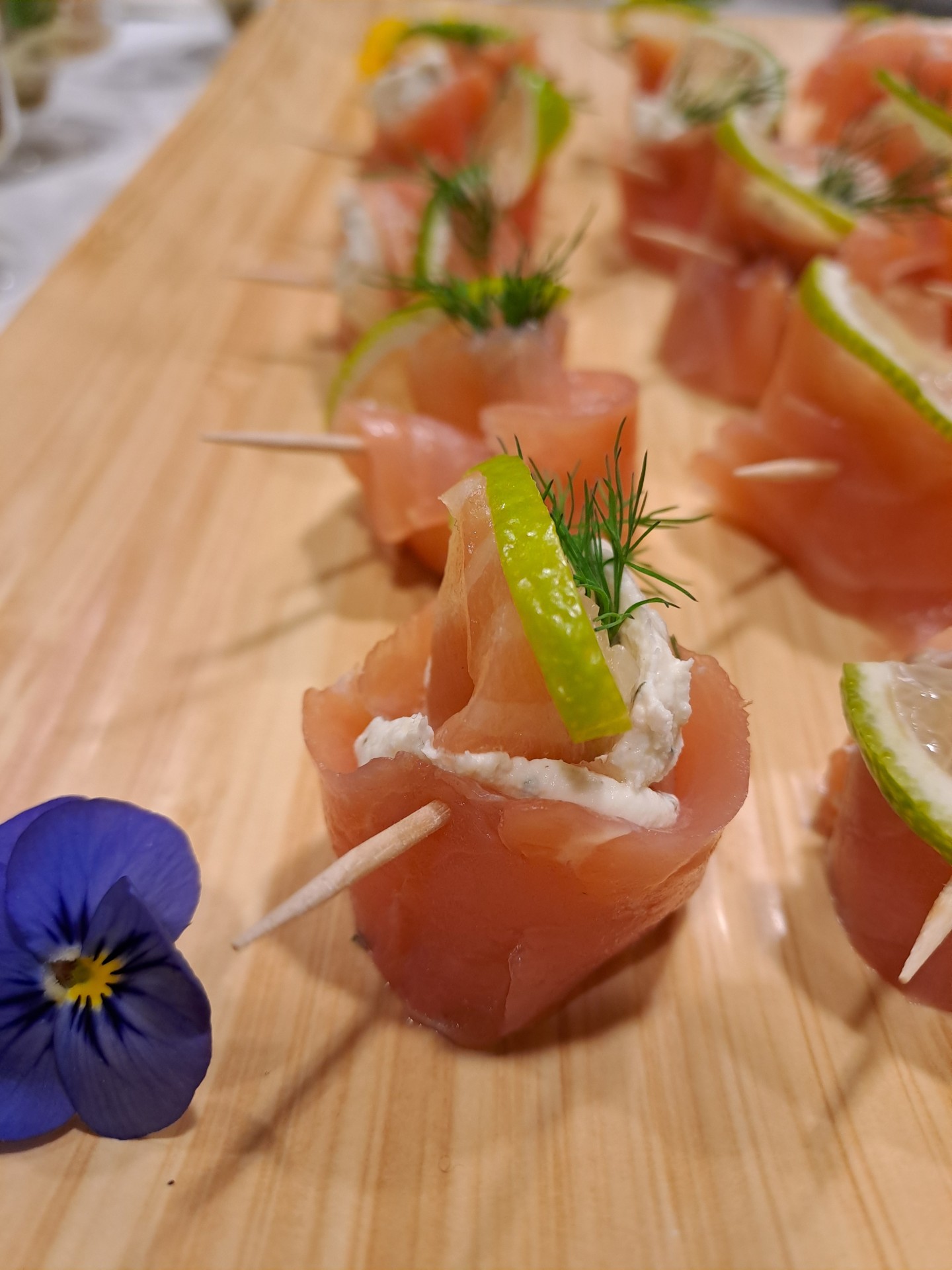 Saumon mousse citronnée