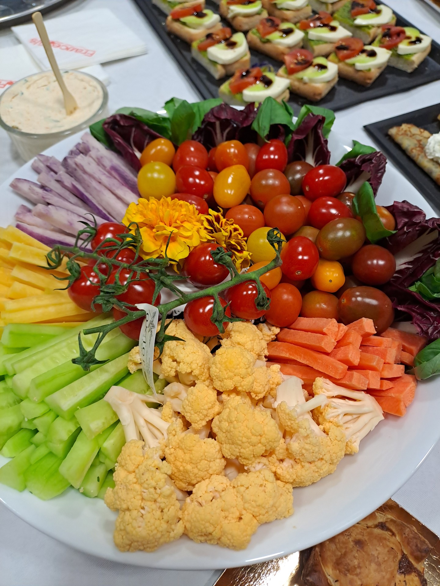 Panier de crudités