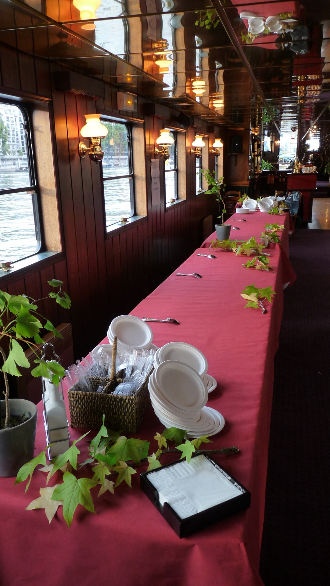 Cocktail sur péniche