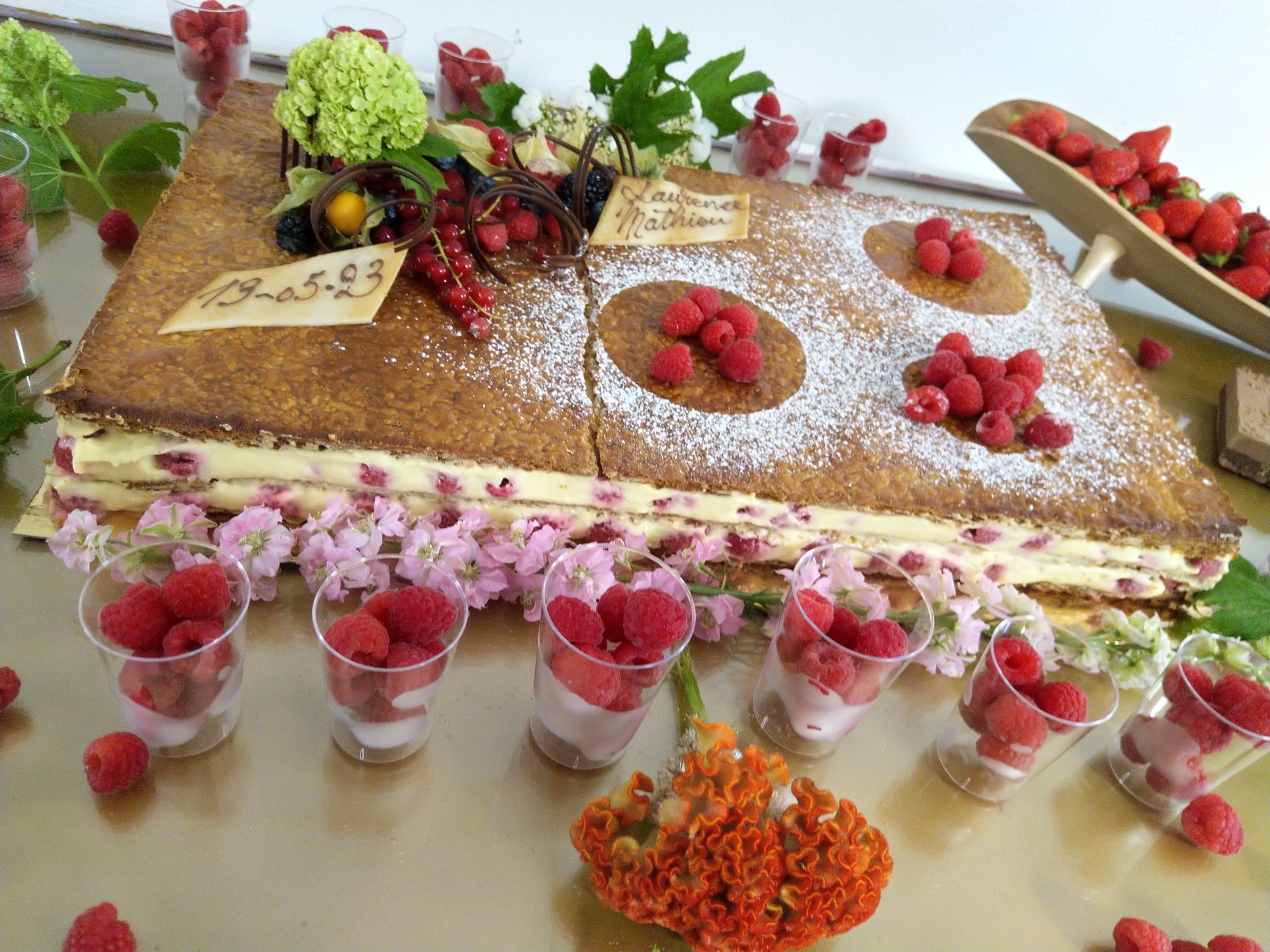 Millefeuille Framboise